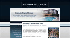 Desktop Screenshot of franklincapitalgroup.com